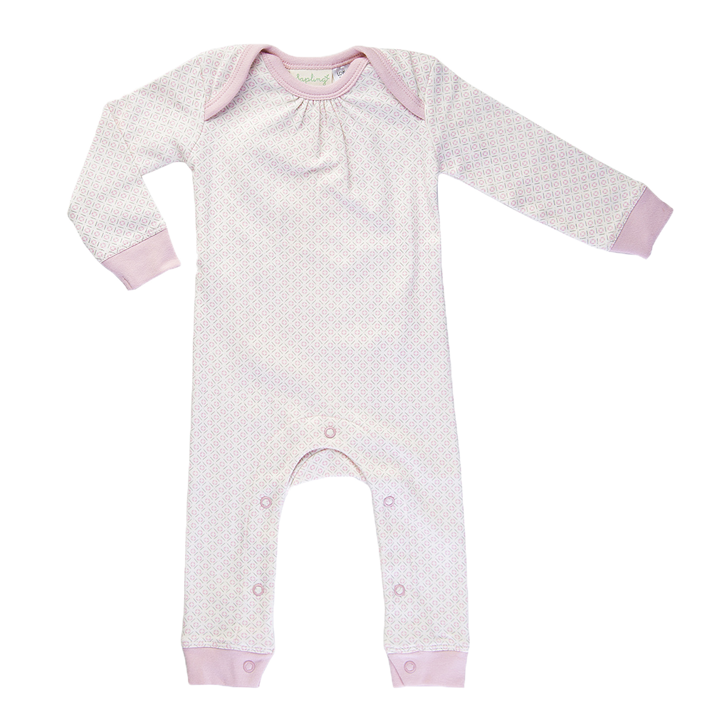 Organic Baby Heart Pants - Pink – Sapling Child