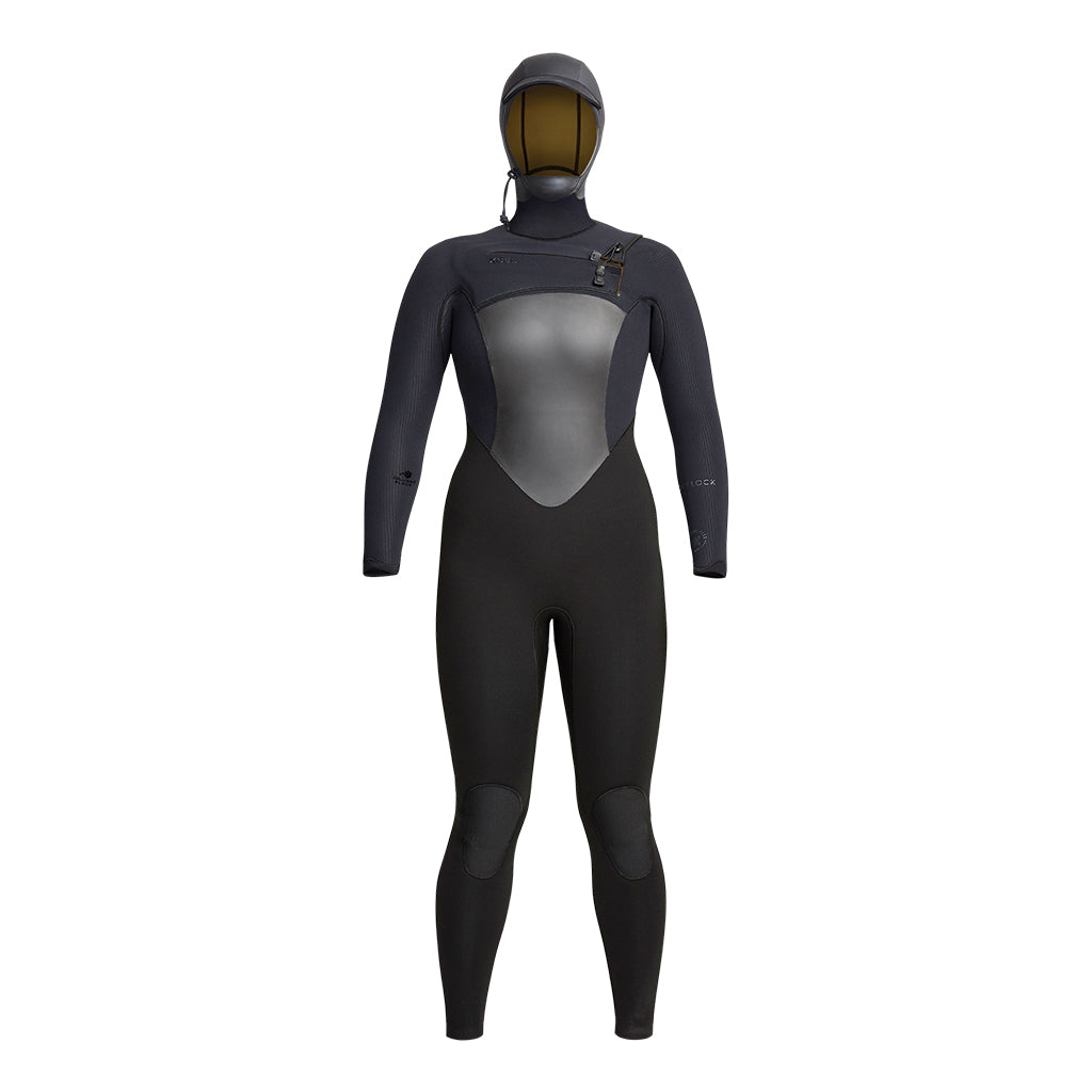 Women's Drylock 6/5mm Front Zip Hooded Fullsuit