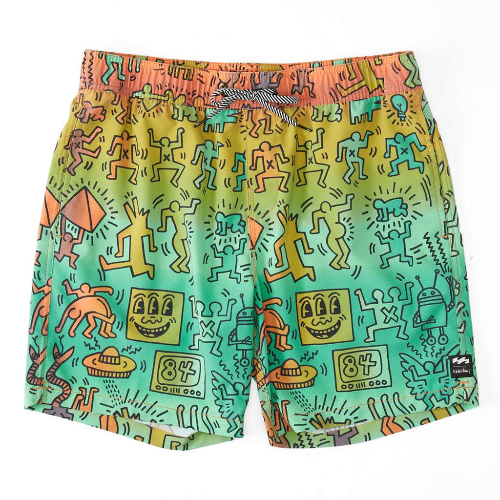 Keith Haring Bash Layback 17" Boardshorts