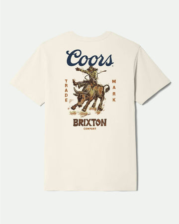 Coors Bound S/S Standard T-Shirt - Cream