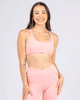 Sara Kathryns x JS Active "Adjust Me" Sports Bra - Strawberry