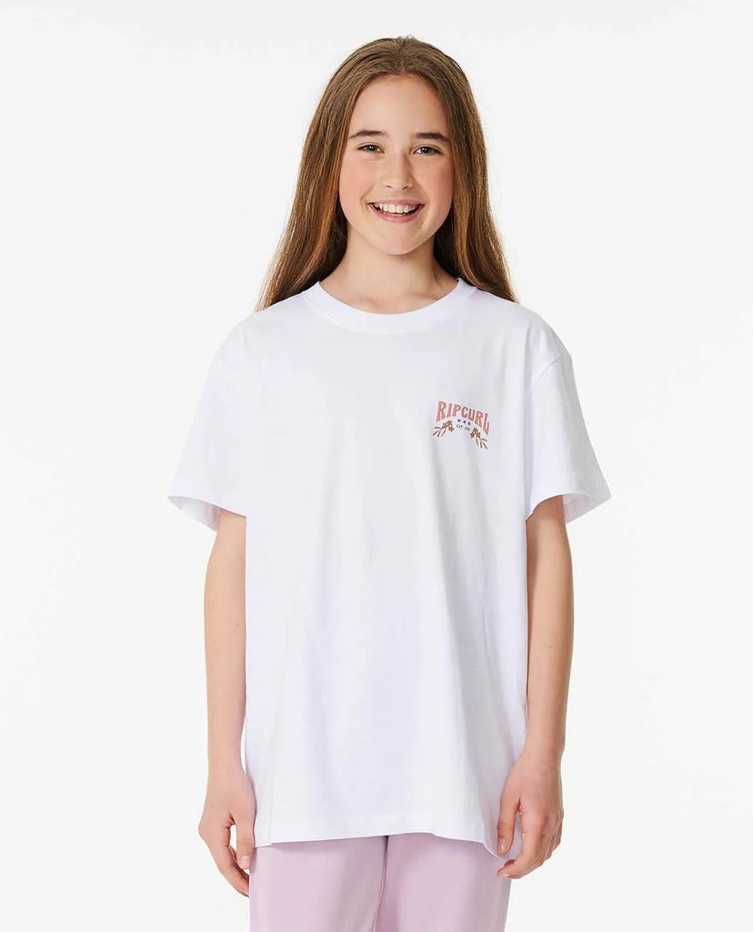 (8-14) Girl's Rip Tide Relaxed Tee