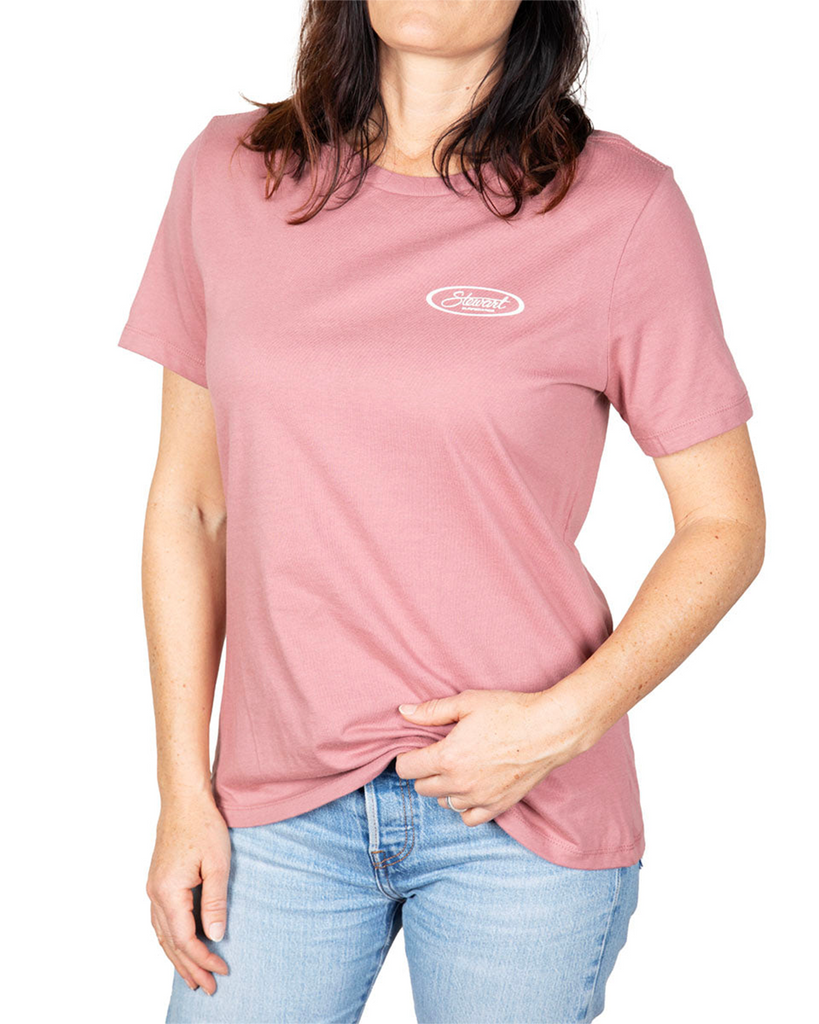Stewart Surf Oval Womens S/S T-Shirt