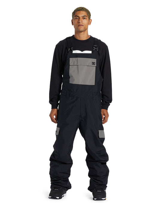 Dc Shoes Valiant - Technical Snow Bib Pants For Women - Black