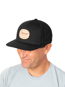 Stewart Badge Pinch Front Snapback Hat