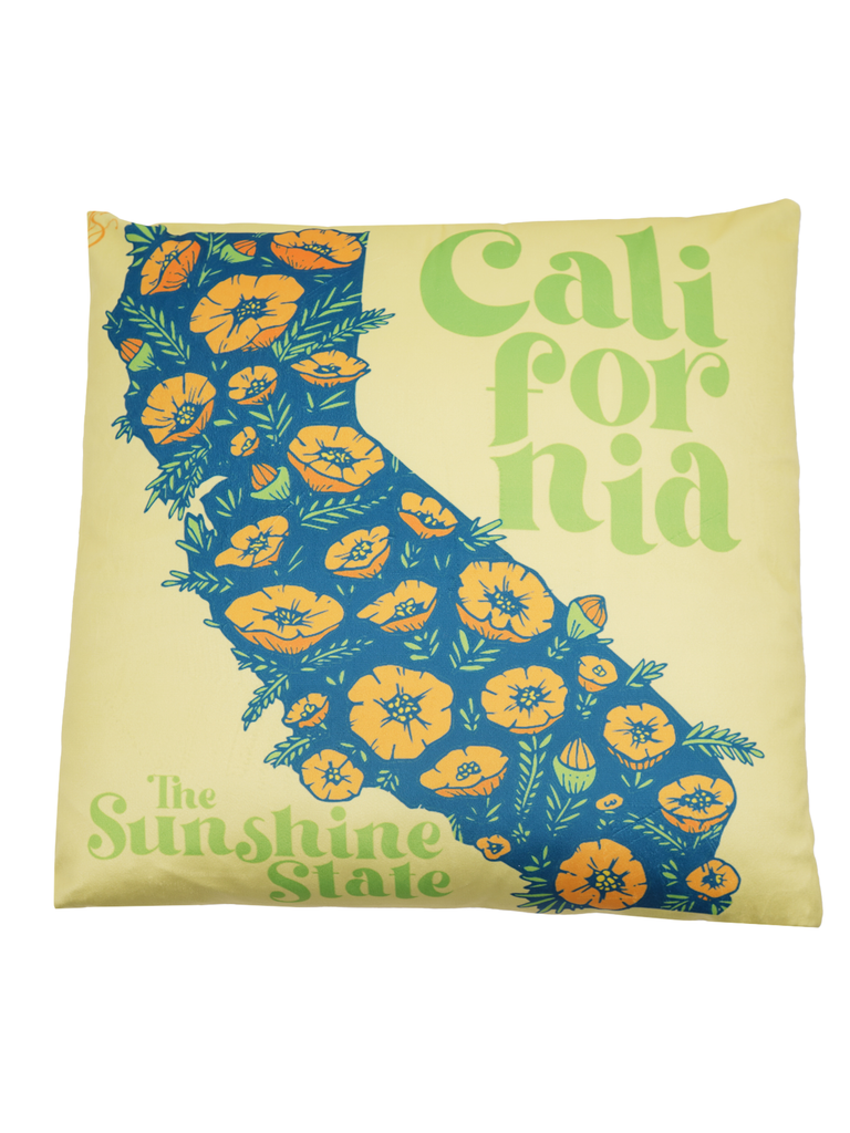 California Poppy Pillow Case