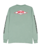 Diamond Sleeved Pigment L/S Tee