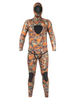 Men's Free Diver 2-Piece Set Hooded Full Wetsuit 5mm