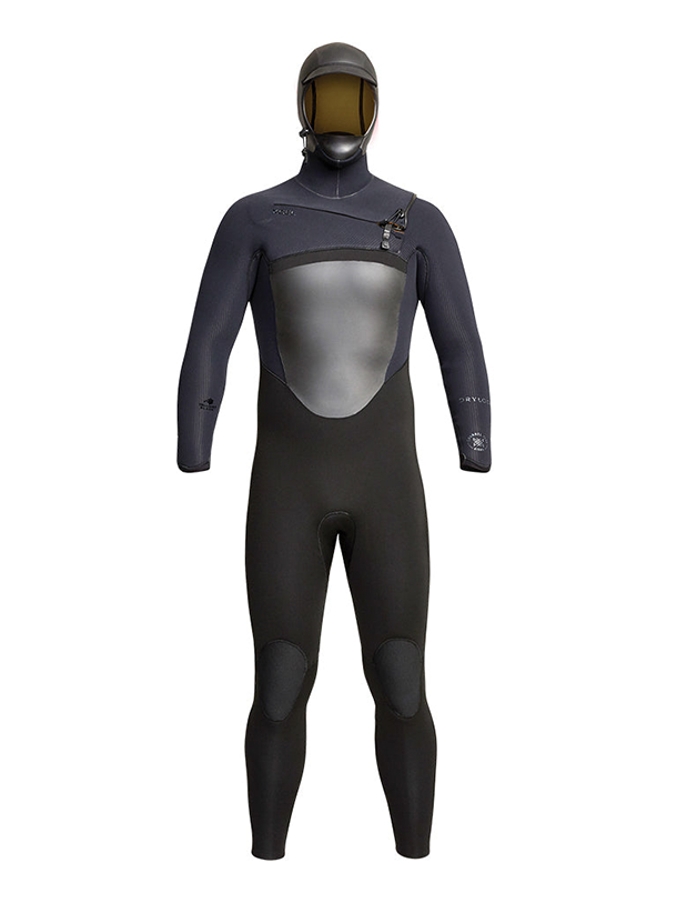 Men's Drylock 4/3mm Hooded Full Wetsuit