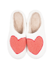 V-Day Pink Heart Slippers