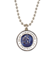 Jack's St. Christopher Necklace - Navy/ White