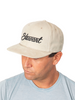 Stewart Script Corduroy Flatbill Snapback Hat