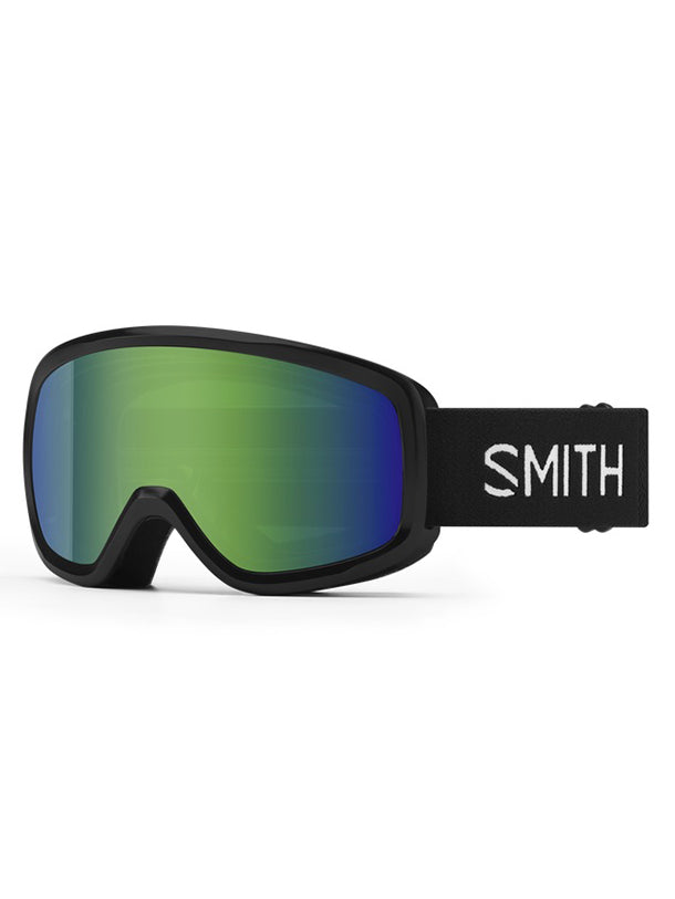 Youth Snowday Snow Goggles '24 - Black/ Green Sol-X Mirror