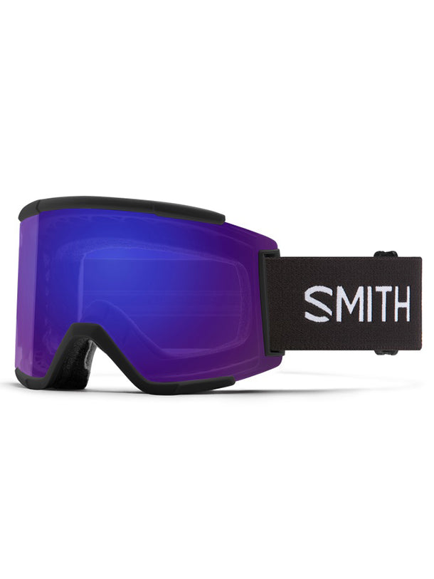 Squad XL Snow Goggles '24 - Black/ ChromaPop Everyday Violet Mirror