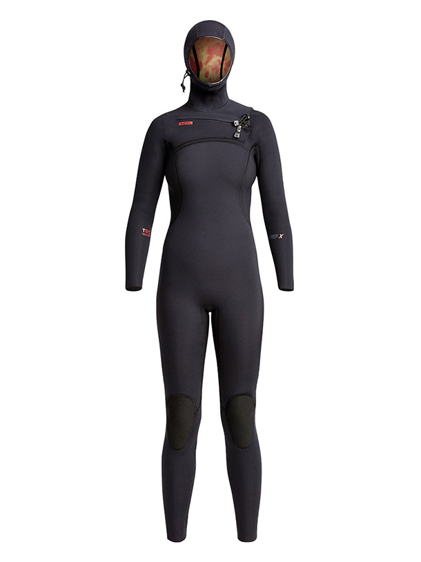 Women's Comp X 4.5/3.5mm Front Zip Hooded Full Wetsuit