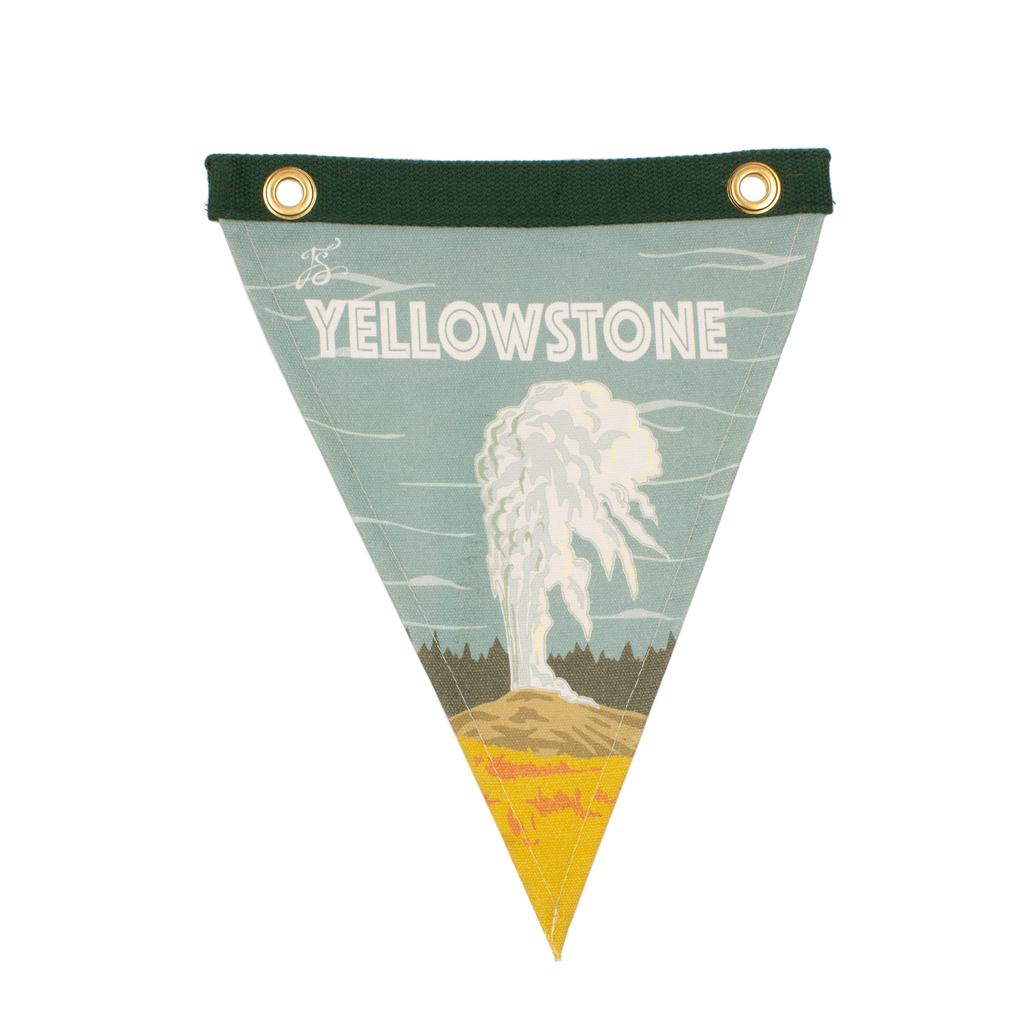 Yellowstone Pennant Flag