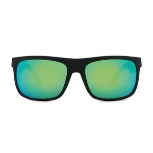 Burnet Mid Ultra Polarized Sunglasses (Black/Green)