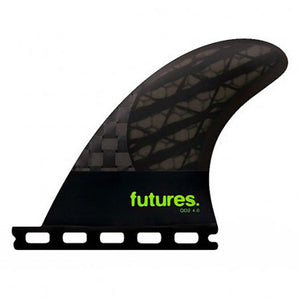 Futures QD2 4.0 BlackStix Quad Rear Surf Fins