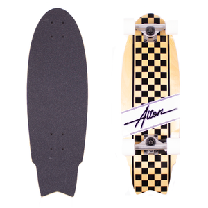 Stinger 26.5" Wood/Black Cruiser Skateboard