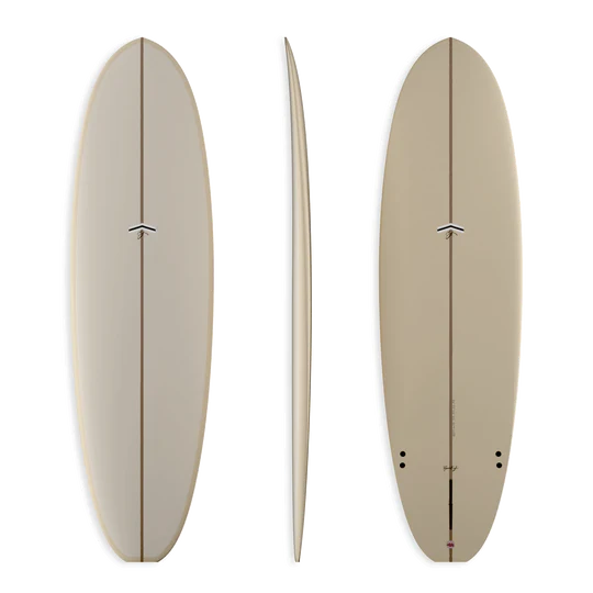 Firewire Outlier 7' Two Plus One Thunderbolt Red Tech Surfboard