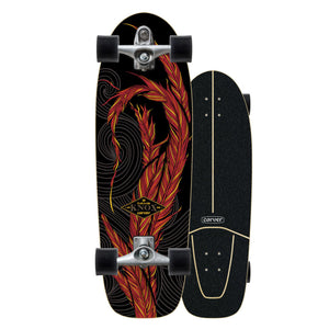 C7 Raw 31.25" Knox Phoenix Surf Skate 2022 Complete