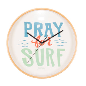 Pray for Surf Clock