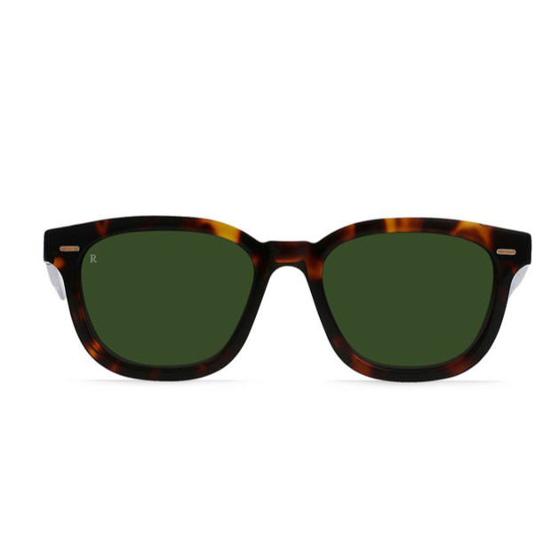 Myles Polarized Sunglasses - Kola Tortoise / Bottle Green