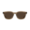 Myles Polarized Sunglasses - Ghost / Vibrant Brown