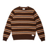 The Buzz Strip L/S Knit Crew Neck Pullover