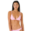 Premium Surf Banded Fixed Tri Bikini Top