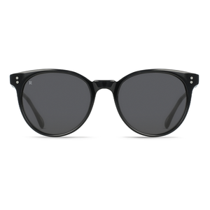 Norie Sunglasses in Crystal Black/Dark Smoke