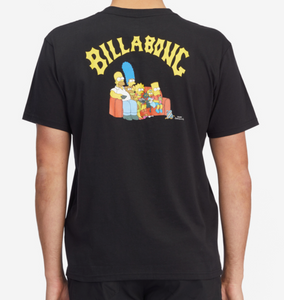 The Simpsons x Billabong Family Couch Organic Short Sleeve T-Shirt