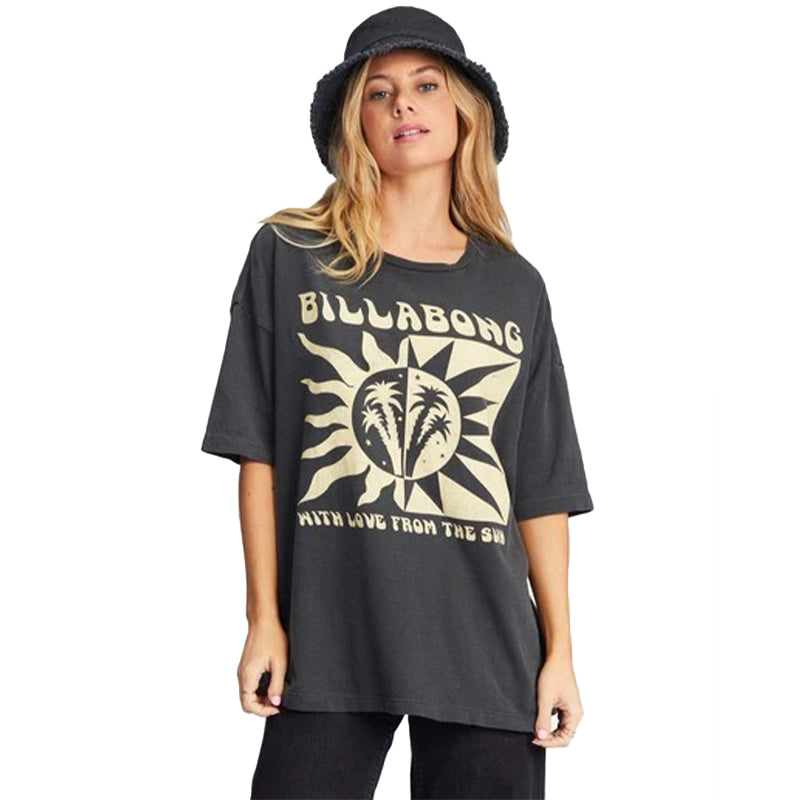 Shirt With Love From The Sun Oversized Boyfriend Tee