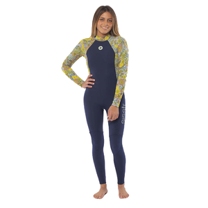 Youth Summer Seas 3/2mm Back Zip Fullsuit