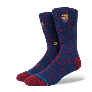 Stance Futbol Club Barcelona Crest Crew Socks