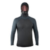 Xcel Men's Infiniti 1mm L/S Body W/Insulate-X Sleeves&comma; 2mm RR Hood W/Bill & Neck Dam Surf Top SP20