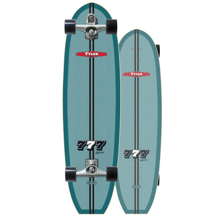 Raw Tyler 777 36.5" Surfskate Complete 2021