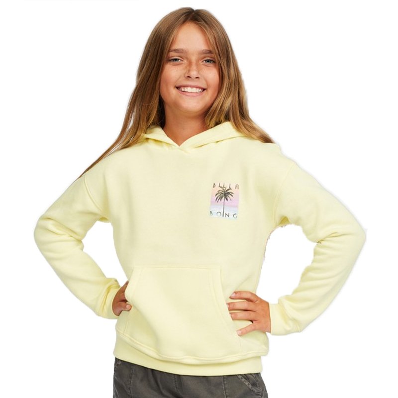 Girl's Time to Surf Pullover Hoodie (PS)