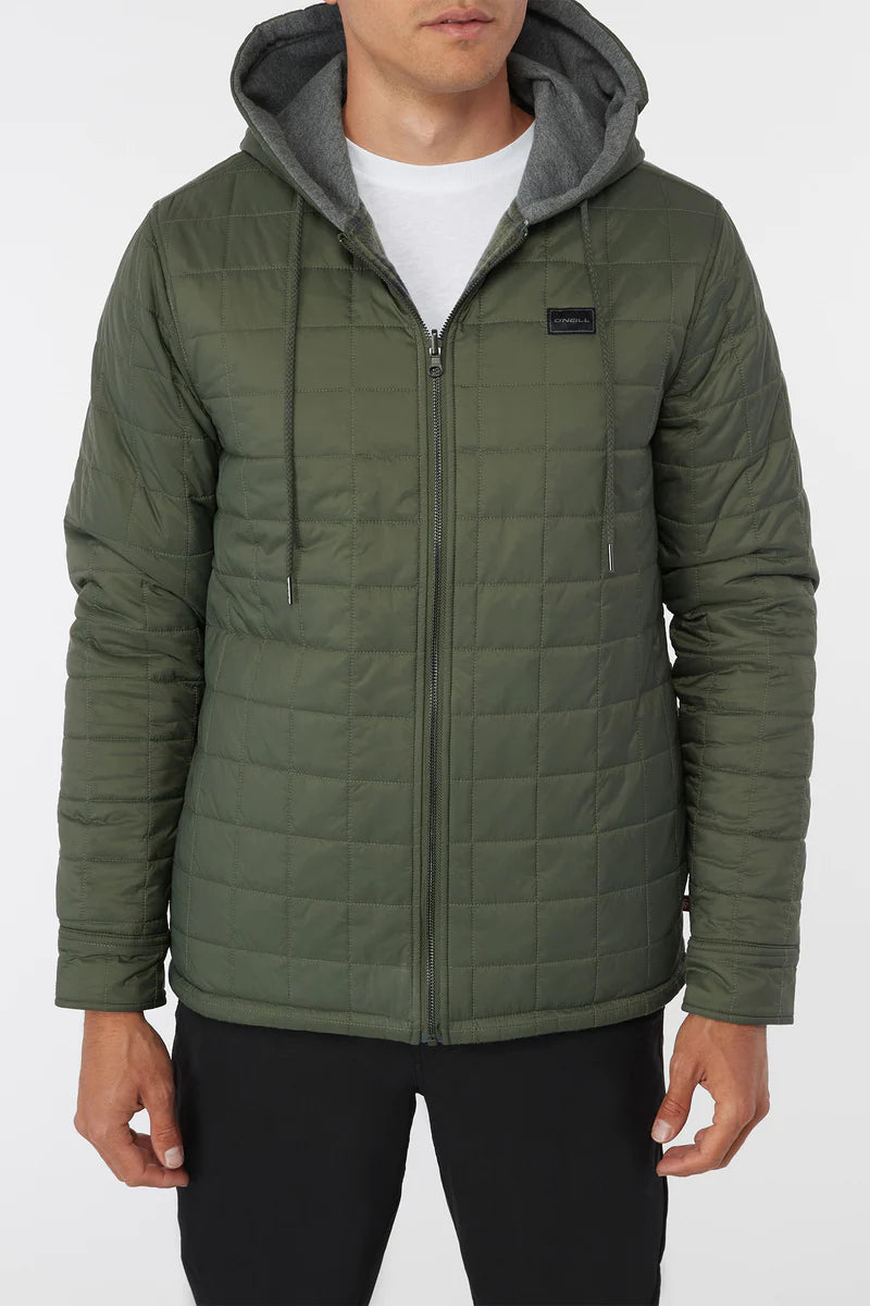 Glacier Hooded Reversible Jacket