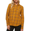 Womens Nash L/S Plaid Flannel Top