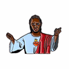 Praise Kendrick Enamel Pin