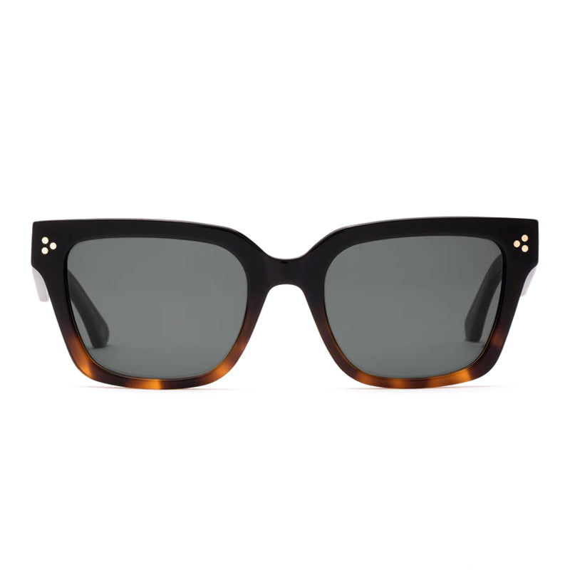 Oska Sunglasses (Black Dark Havana/Grey Polar)