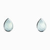 Teardrop Stone Stud Earring