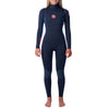 Rip Curl Women's 4/3mm Dawn Patrol Chest Zip Fullsuit Wetsuit FA19