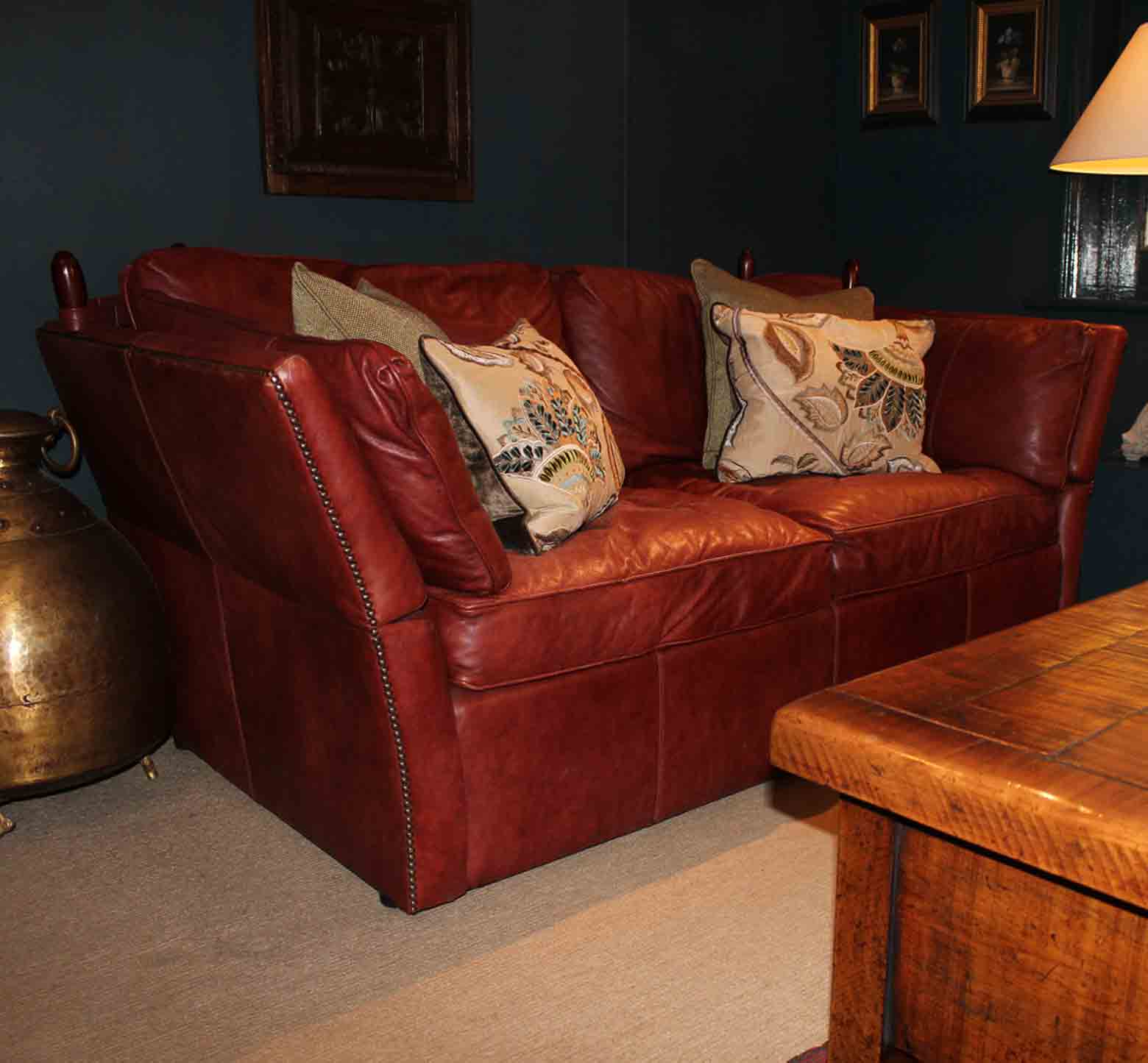 Greenwich Low Arm Cushion Back Sofas Settle Home