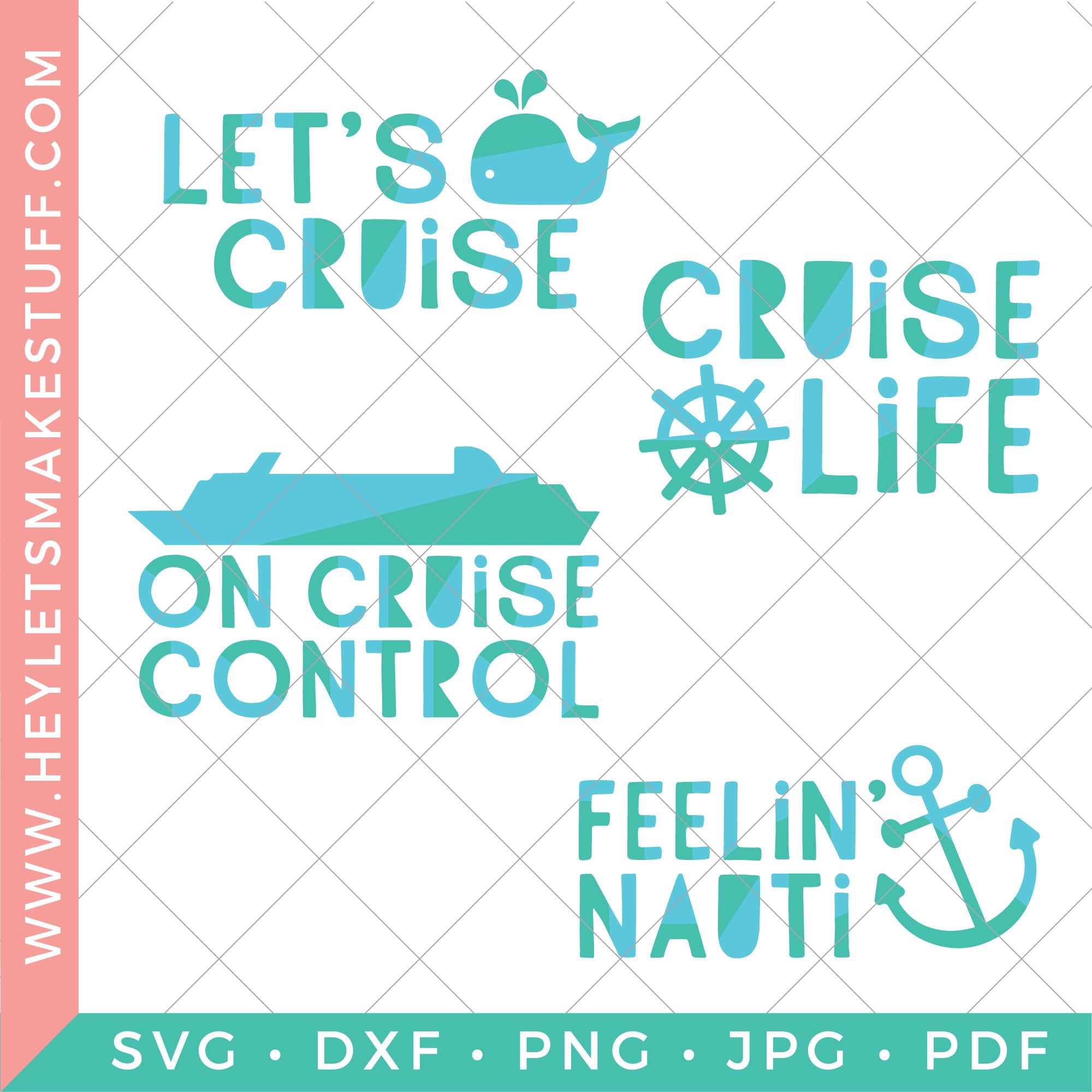 Cruise Svg Bundle Hey Let S Make Stuff