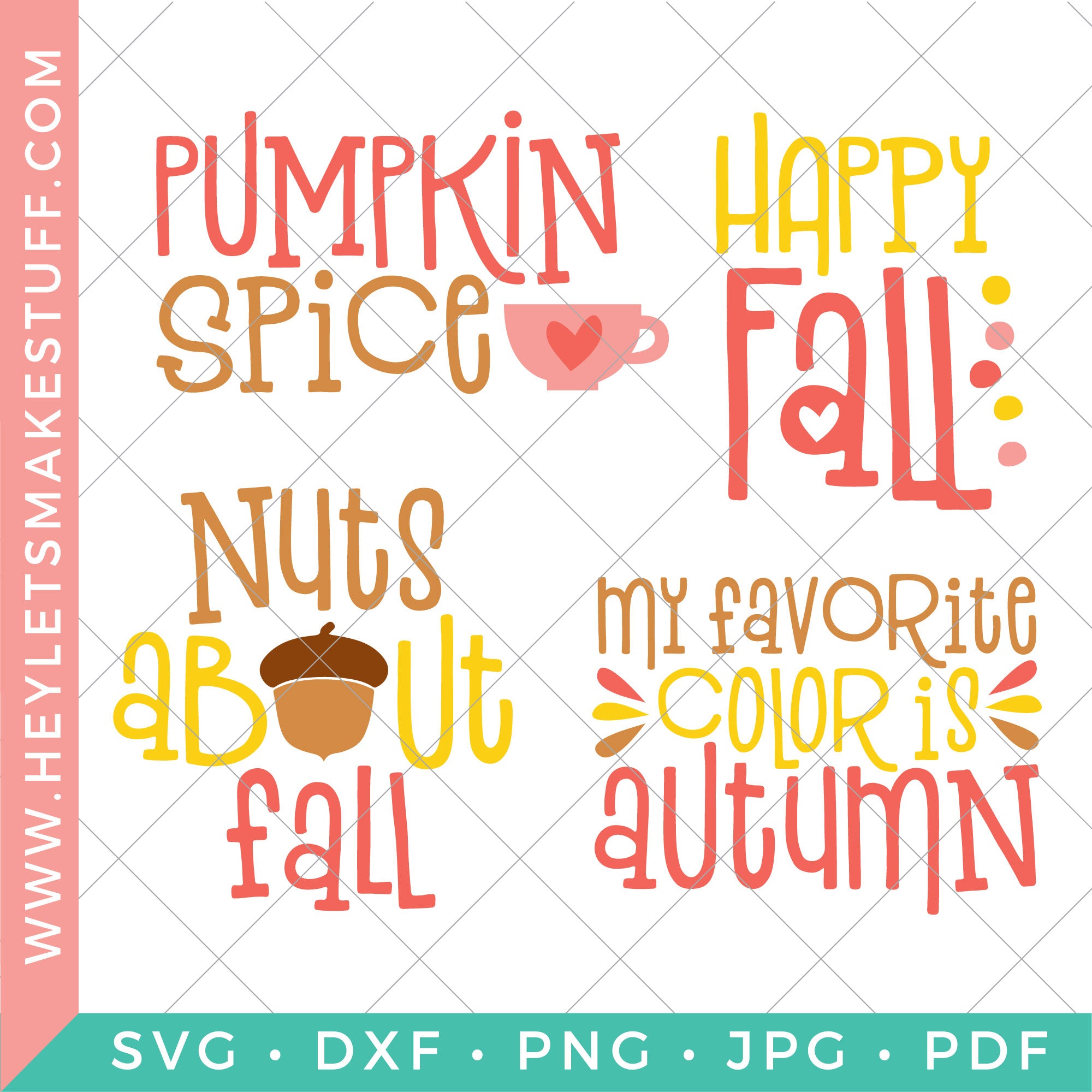 Download Fall Svg File Bundle Hey Let S Make Stuff