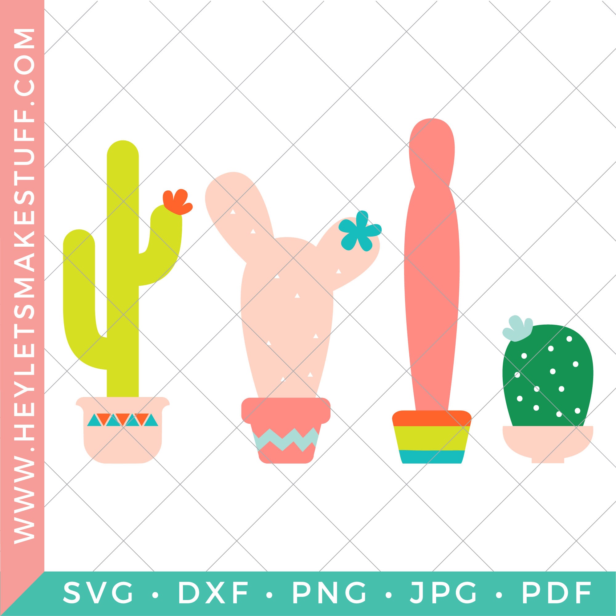 Download Fiesta Cactus Svg Files With The Cricut Hey Let S Make Stuff SVG Cut Files