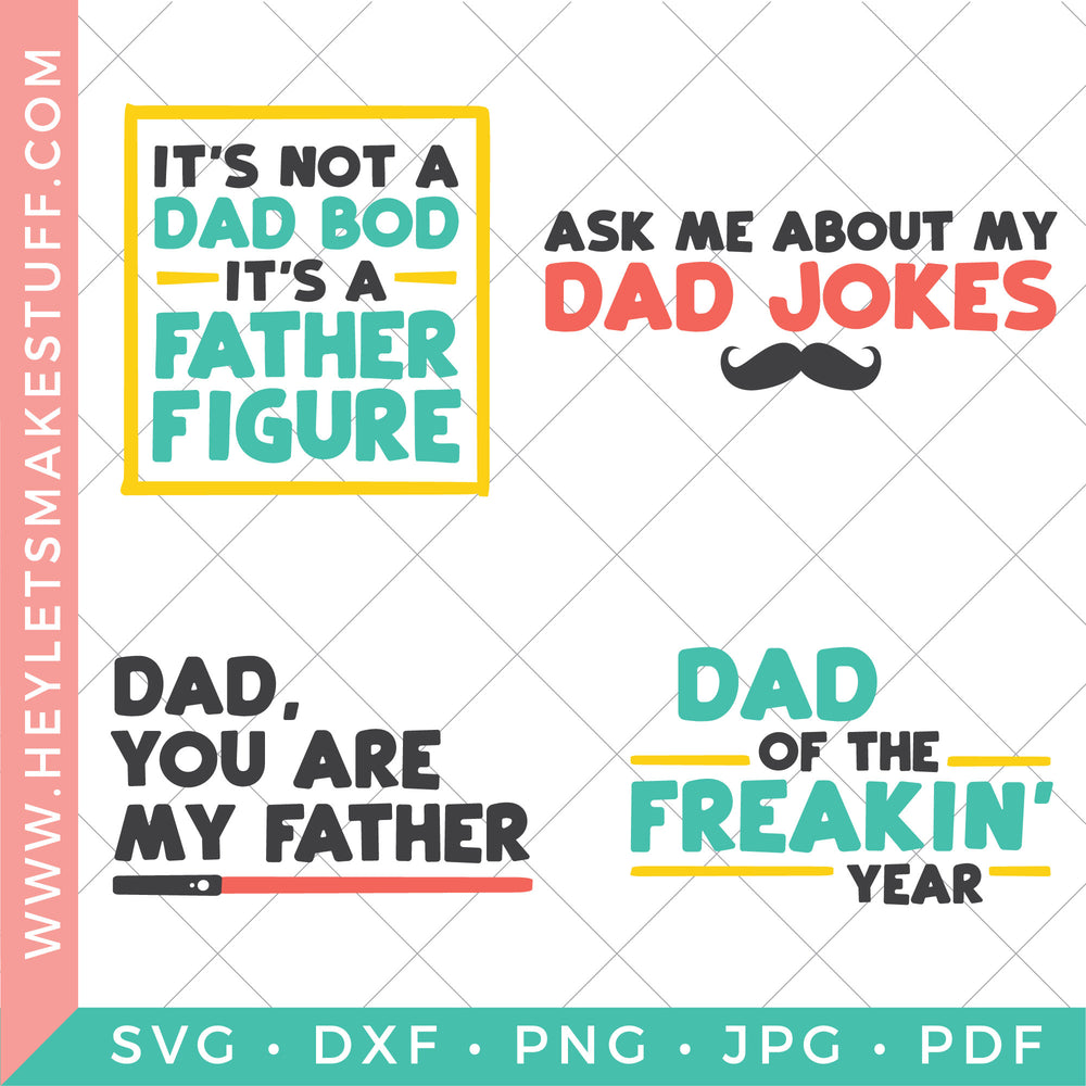 Download Funny Father S Day Svg Bundle Hey Let S Make Stuff SVG, PNG, EPS, DXF File