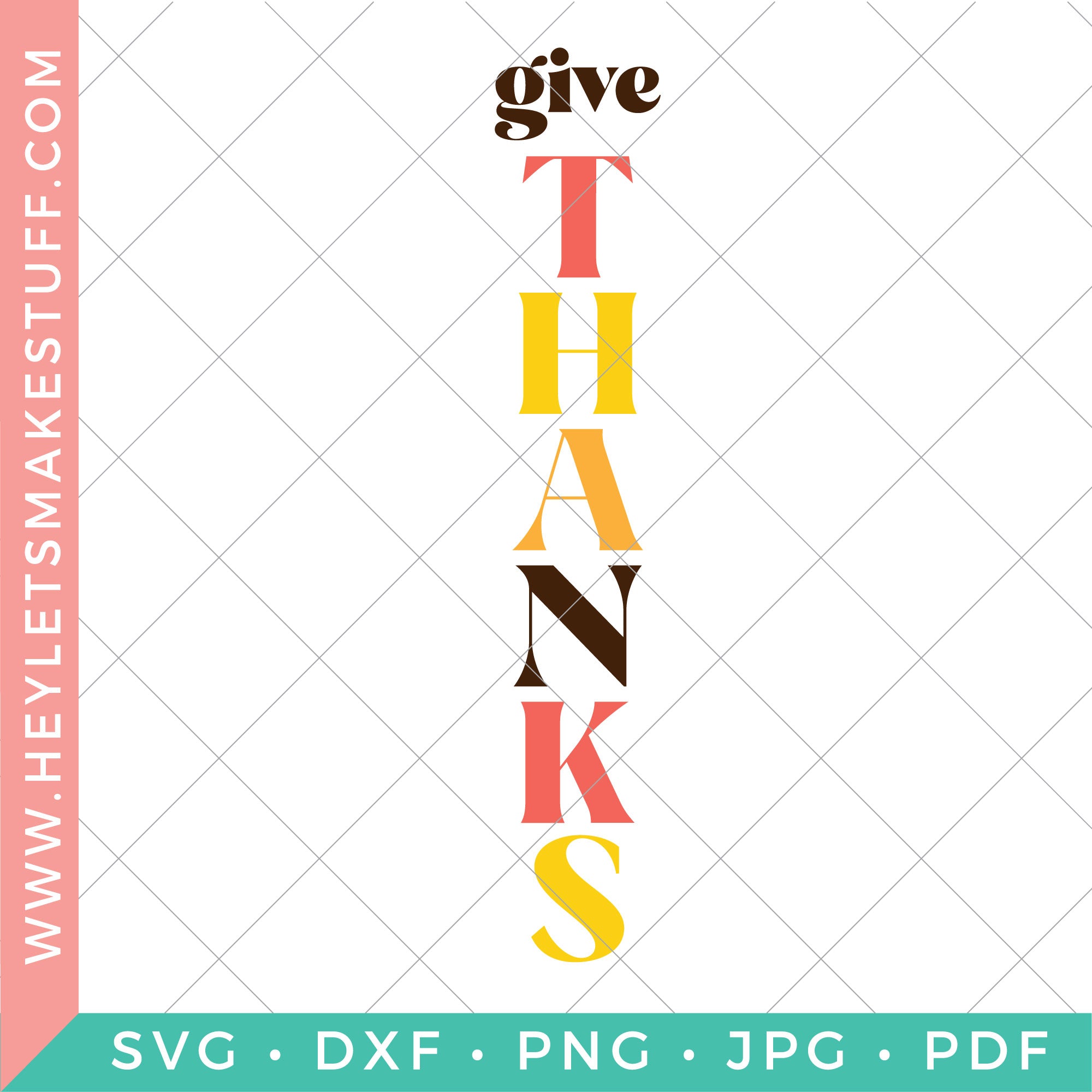 Give Thanks Fall Porch SVG